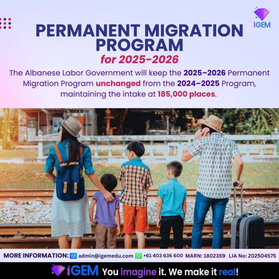 Australia Permanent Migration