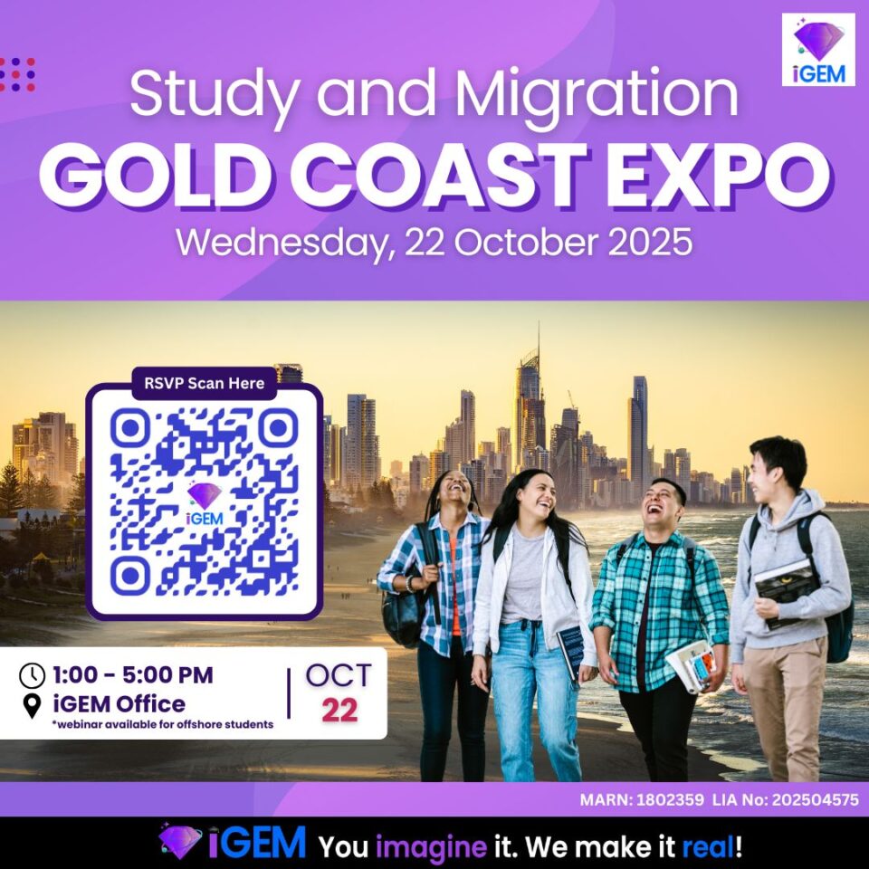 iGEM Study & Migration Gold Coast Expo 2025