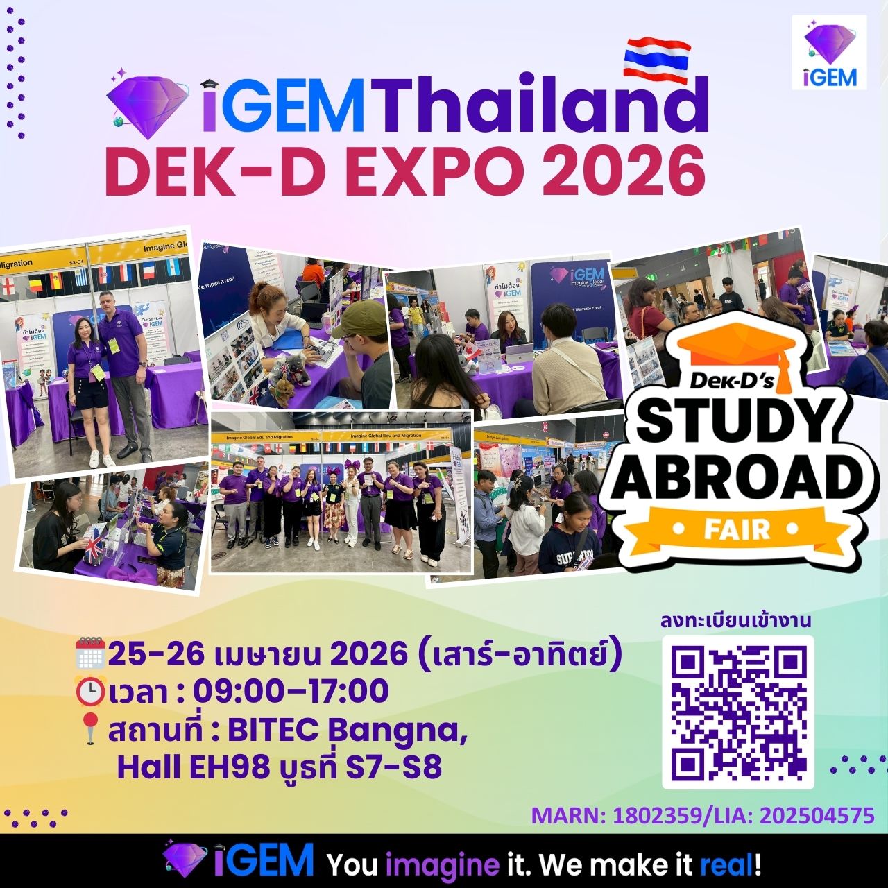 Dek-D Study Abroad Fair 2026