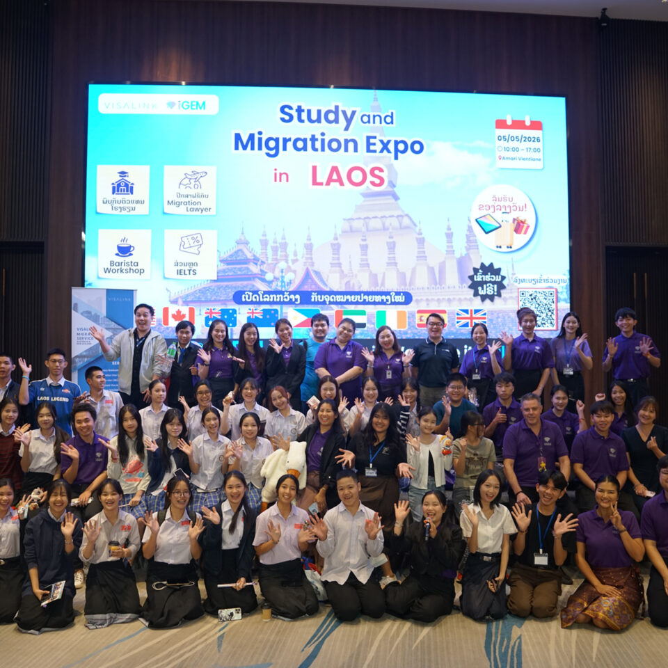 Study and Migration Expo in LAOS X Visa Link
