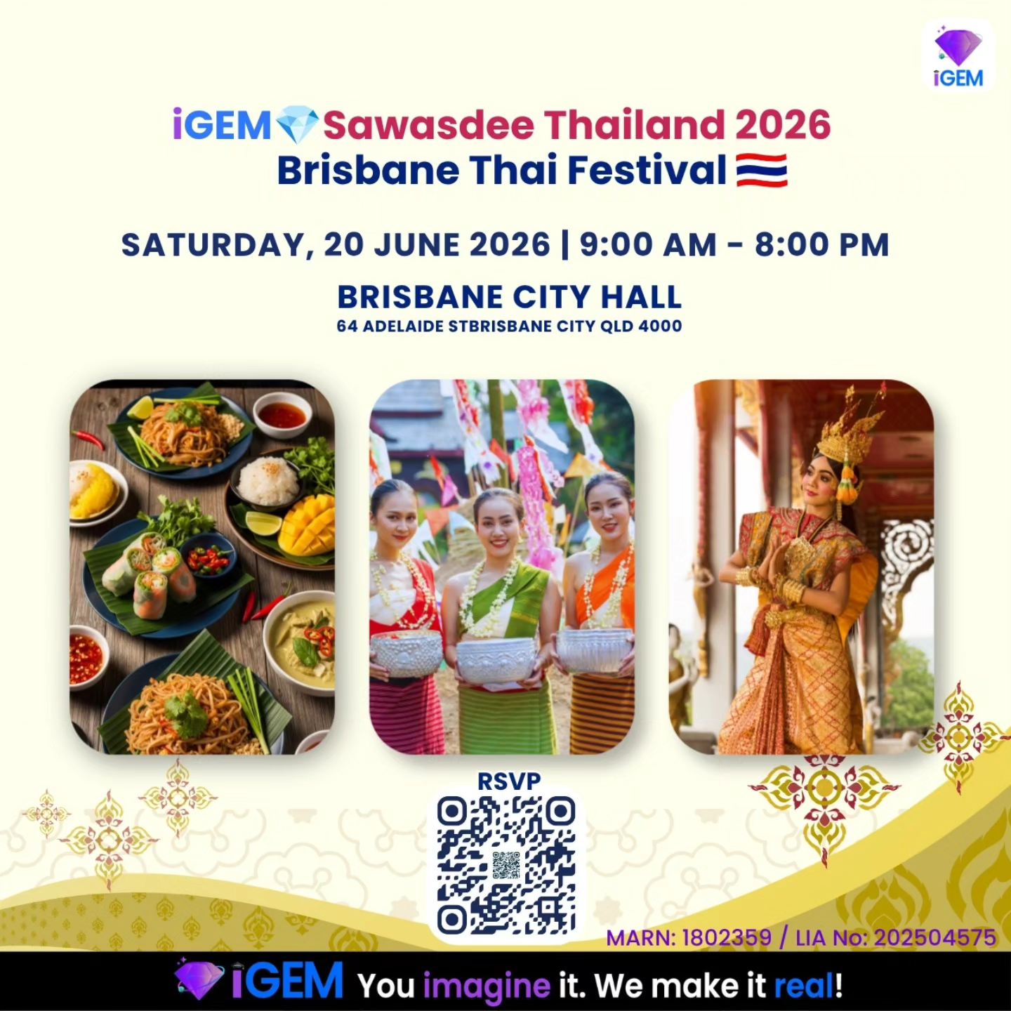 Sawasdee Thailand 2026 - Brisbane Thai Festival