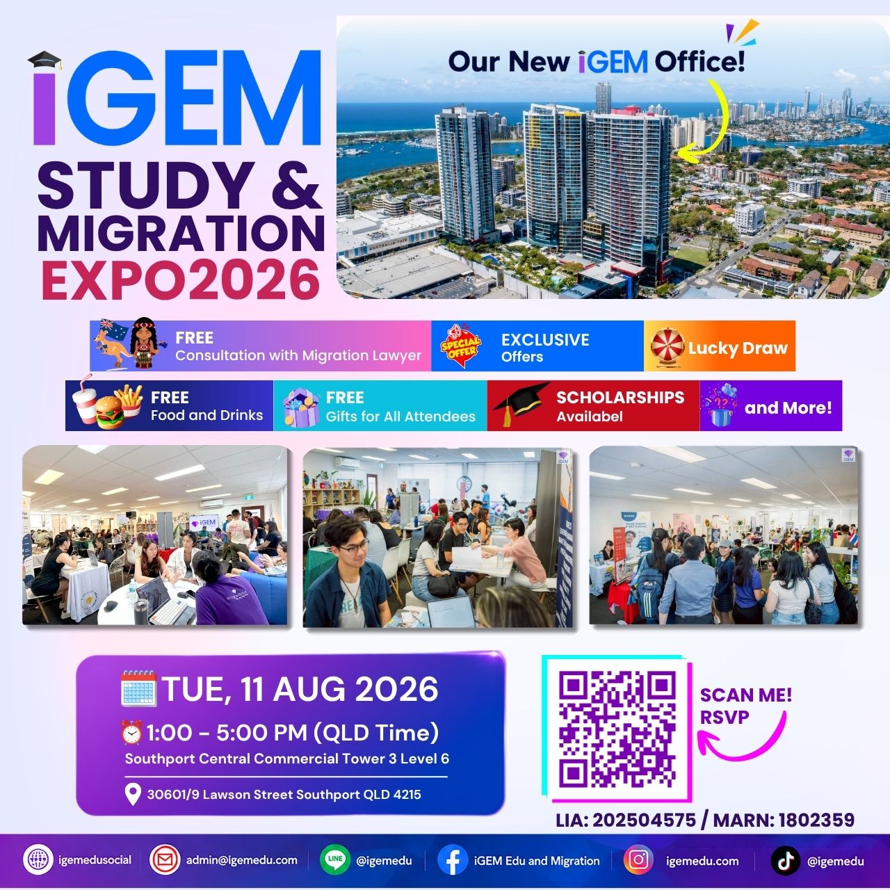 iGEM💎 Study & Migration Expo 2026 is BACK on the Gold Coast