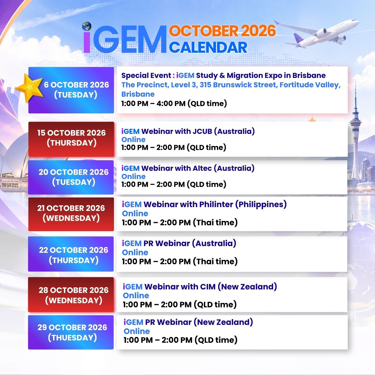 Welcome October with iGEM